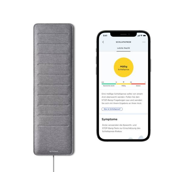 Obrázok pre Withings Sleep Analyzer Šedá Pod matrací