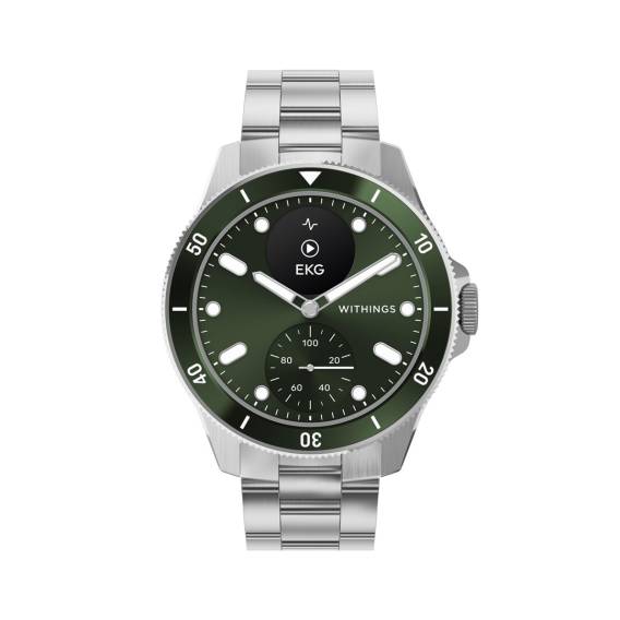 Obrázok pre Withings ScanWatch Nova 1,6 cm (0.63") OLED 42 mm Hybridní Nerezová ocel GPS