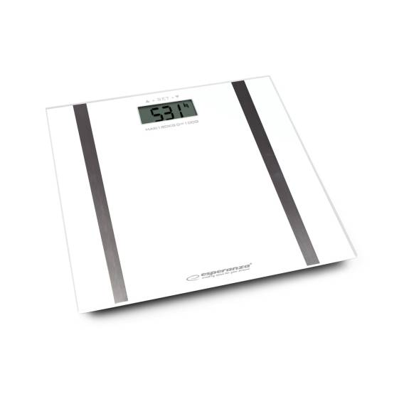 Obrázok pre Esperanza EBS018W Samba Obdélník Bílá Elektronická osobní váha