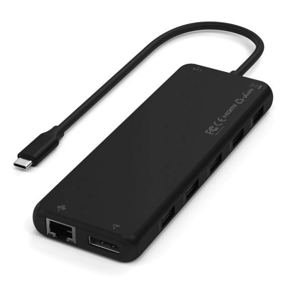 Obrázok pre Satechi ST-P3D13K rozbočovač rozhraní USB typu C 10000 Mbit/s Černá