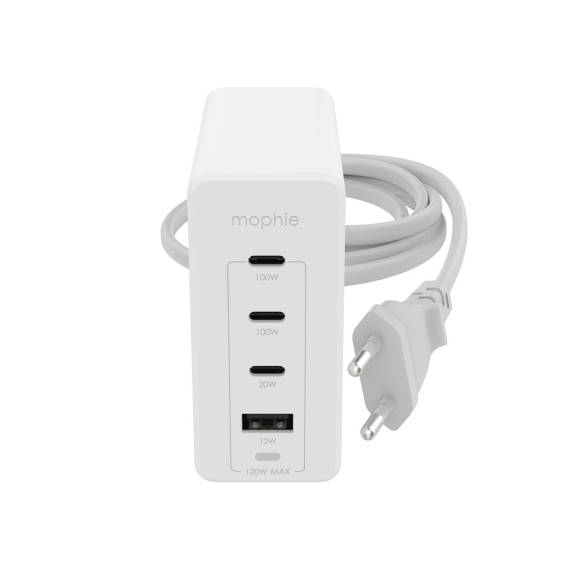 Obrázok pre mophie 409909309 nabíječka na PDA/mobilní telefon Laptop, Chytrý telefon, Tablet Bílá AC Rychlé nabíjení Vnitřní