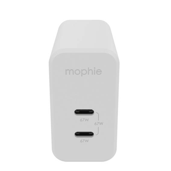 Obrázok pre mophie 409909304 nabíječka na PDA/mobilní telefon Laptop, Chytrý telefon, Tablet Bílá AC Rychlé nabíjení Vnitřní