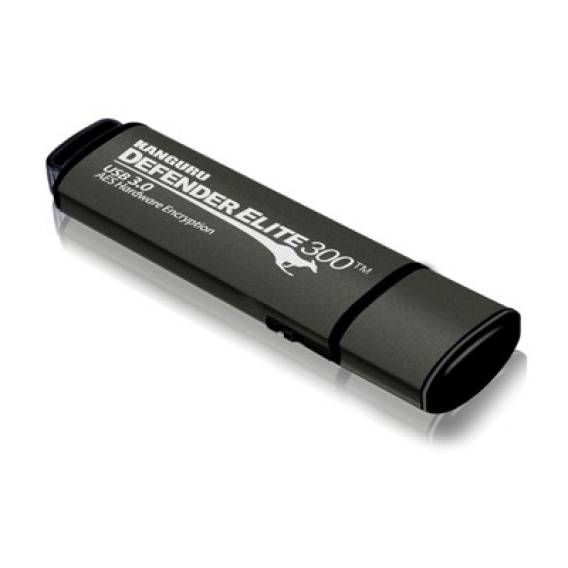 Obrázok pre iStorage Kanguru Defender Elite300, 32GB USB paměť USB Typ-A 3.2 Gen 1 (3.1 Gen 1) Černá, Šedá