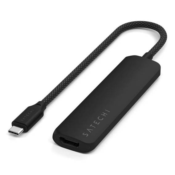 Obrázok pre Satechi ST-P4SK rozbočovač rozhraní USB typu C 10000 Mbit/s Černá