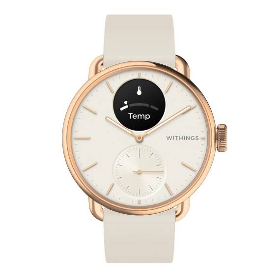 Obrázok pre Withings ScanWatch 2 1,6 cm (0.63") OLED 38 mm Hybridní Růžové zlato GPS