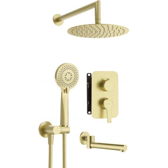 Obrázok pre Concealed shower set with bath spout