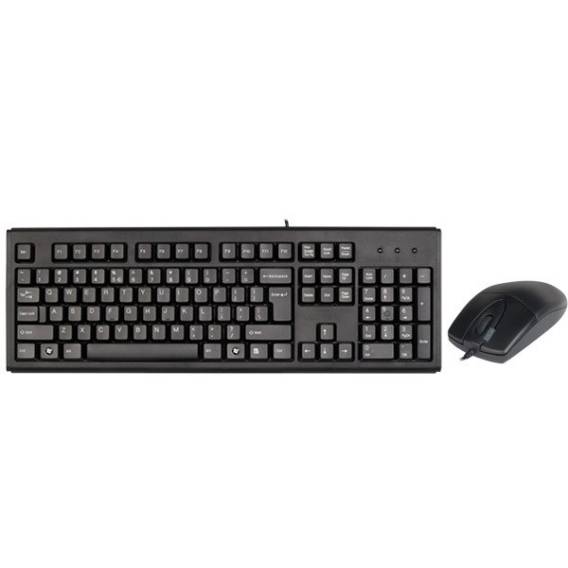 Obrázok pre A4Tech KM-720620D klávesnice USB QWERTY Anglický Černá