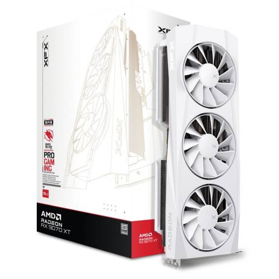 Obrázok pre XFX Quicksilver Radeon RX 9070 XT Gaming Edition AMD 16 GB GDDR6