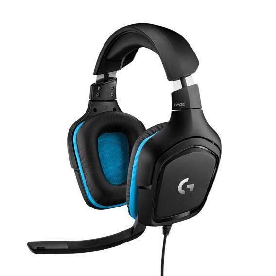 Obrázok pre Logitech G 981-000770 sluchátka / náhlavní souprava Sluchátka s mikrofonem Kabel Přes hlavu Hraní Černá, Modrá