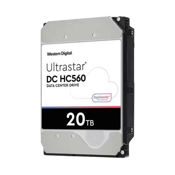 Obrázok pre Western Digital Ultrastar DC HC560 vnitřní pevný disk 20 TB 7200 ot/min 512 MB 3.5" SATA