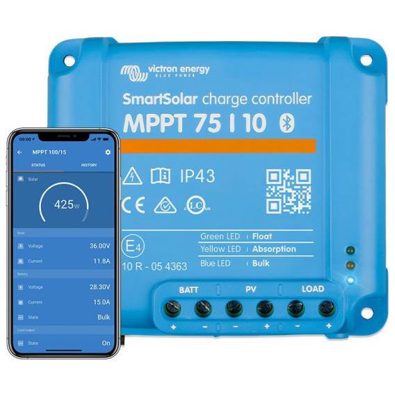 Obrázok pre Victron Energy SmartSolar MPPT 75/10