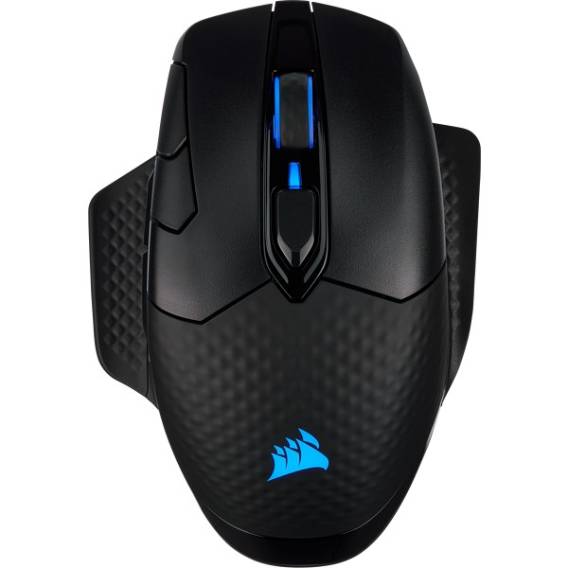 Obrázok pre Corsair DARK CORE RGB PRO myš Hraní Pro praváky RF Wireless + Bluetooth + USB Type-A Optický 18000 DPI