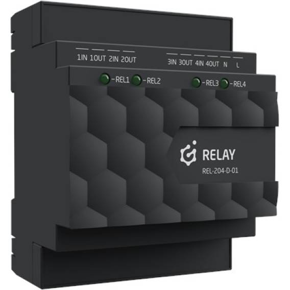 Obrázok pre Relay output module (4 outputs) Grenton / DIN rail mounting / TF-Bus