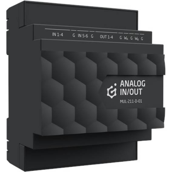 Obrázok pre Grenton analog input and output module / supports 1-wire / DIN rail mounting / TF-Bus