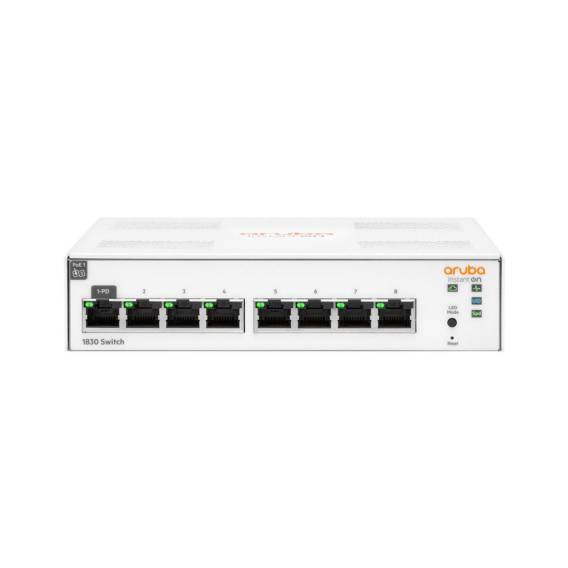 Obrázok pre HPE Aruba Networking Networking Instant On Switch 8p Gigabit 1830 Řízený L2 Gigabit Ethernet (10/100/1000)