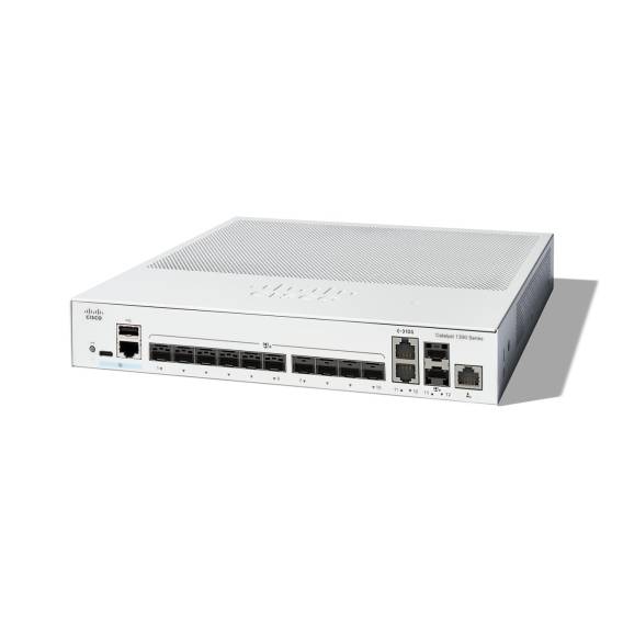 Obrázok pre Cisco Catalyst C1300-12XS síťový přepínač Řízený L2/L3 Šedá
