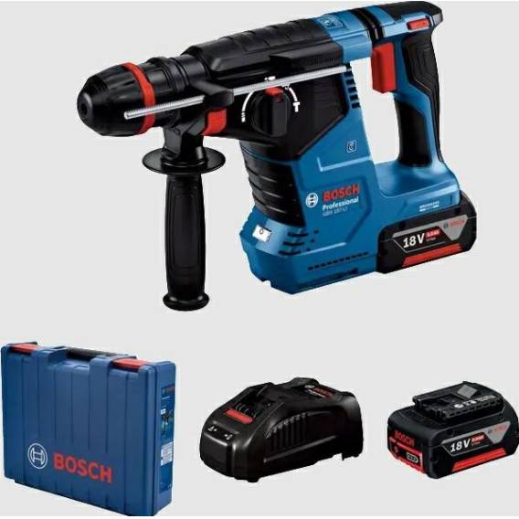 Obrázok pre BOSCH. ROTARY HAMMER GBH 187-LI 2,4J 2x5,0Ah ONE CHUCK