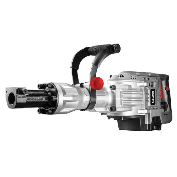 Obrázok pre Graphite 58G868 demoliční kladivo Černá, Stříbrná 1700 W