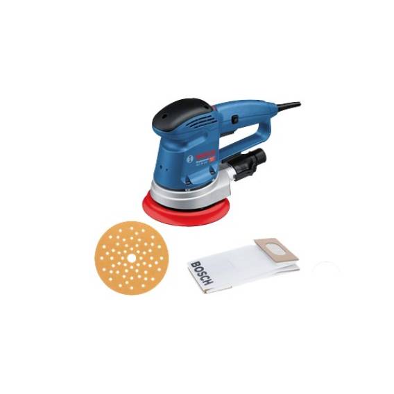 Obrázok pre Bosch GEX 34-150 Professional Excentrická bruska 12000 ot/min 24000 oscilací/min Černá, Modrá, Šedá, Červená