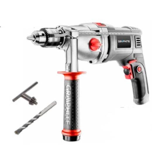 Obrázok pre Graphite 58G722 příklepová vrtačka 1050 W 3000 ot/min Klíč