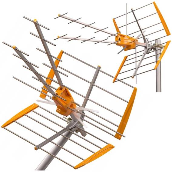 Obrázok pre Antenna Televes V+ MIX DVB-T2 U/V ref.149011 with amplifier