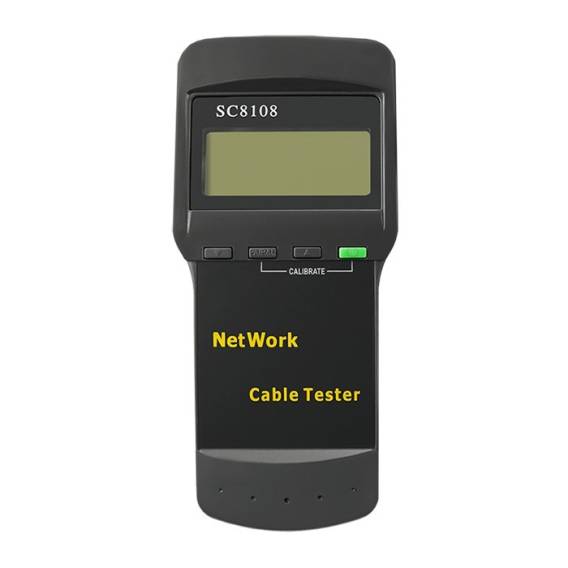 Obrázok pre Qoltec 54279 Tester LAN kabeláže | RJ45 | RJ12 | BNC