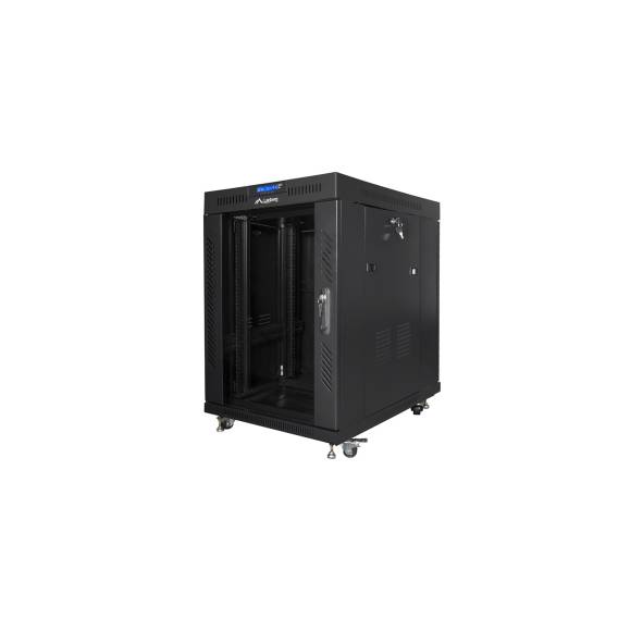 Obrázok pre Lanberg FF01-6815-12BL rack 15U Volně stojící rack Černá