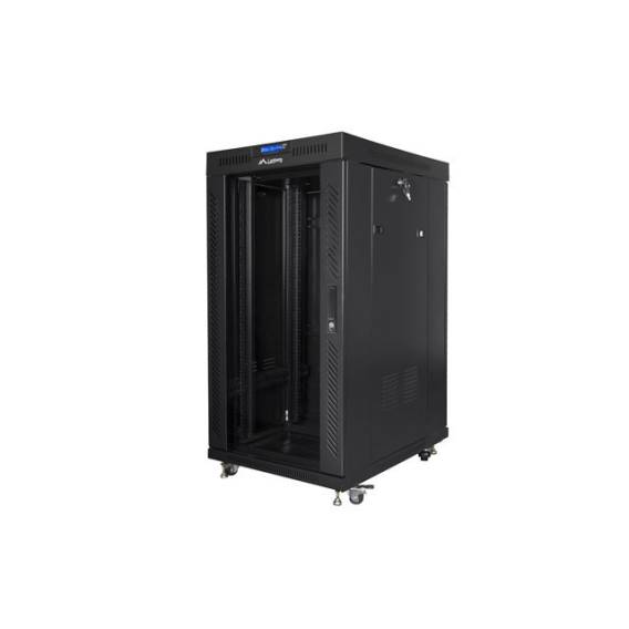 Obrázok pre Lanberg FF01-8822-12BL rack 22U Volně stojící rack Černá
