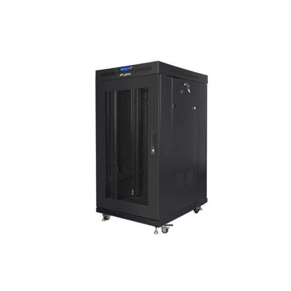 Obrázok pre Lanberg FF01-8822-23BL rack 22U Volně stojící rack Černá