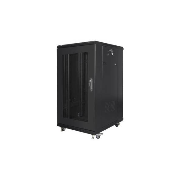 Obrázok pre Lanberg FF01-6822-23B rack 22U Volně stojící rack Černá