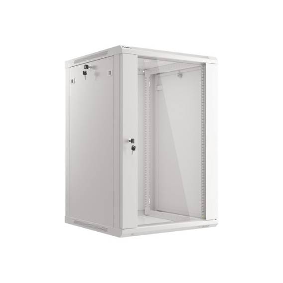 Obrázok pre Lanberg WF01-6618-10S rack 18U Nástěnný regál Šedá