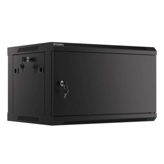 Obrázok pre Lanberg WF01-6406-00B rack 6U Nástěnný regál Černá