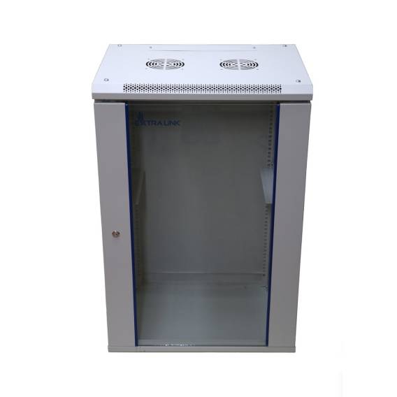 Obrázok pre Extralink Racková skříň 15U 600x600 Šedá montovaná na zdi