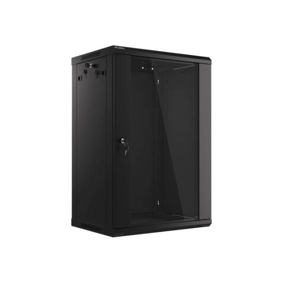 Obrázok pre Lanberg WF01-6418-10B rack 18U Nástěnný regál Černá