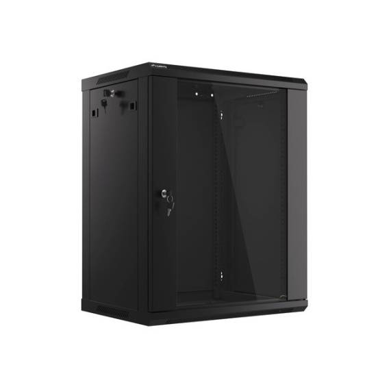 Obrázok pre Lanberg WF01-6415-10B rack 15U Nástěnný regál Černá