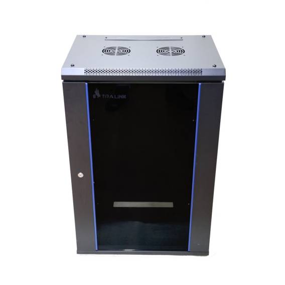 Obrázok pre Extralink Racková skříň 18U 600x600 Černá montovaná na stěně