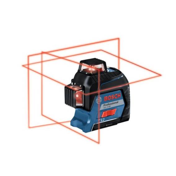 Obrázok pre Bosch GLL 3-80 Professional Čárová vodováha 30 m 630 - 650 nm (< 10 mW)