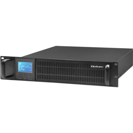 Obrázok pre Qoltec 53945 Nepřerušitelný zdroj napájení UPS do racku | 1kVA | 800W | LCD