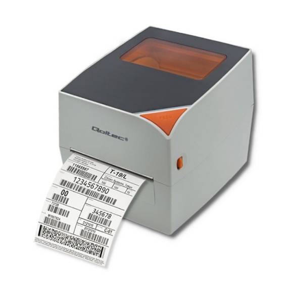 Obrázok pre Qoltec 50245 tiskárna štítků Termální linka 203 x 203 DPI 127 mm/s Kabel