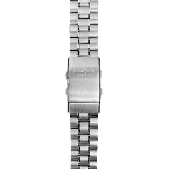 Obrázok pre Steel bracelet Zeppelin silver, 22 mm