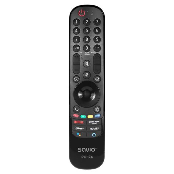 Obrázok pre SAVIO RC-24 Univerzální dálkový ovladač/náhrada pro TV LG – SMART TV