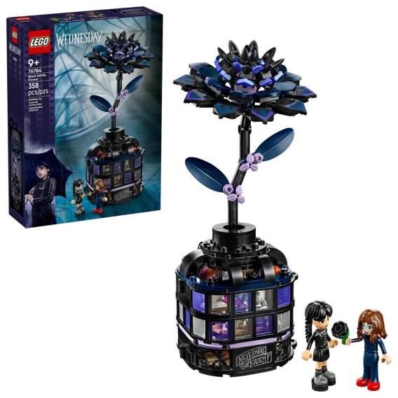 Obrázok pre LEGO WEDNESDAY 76784 Černá jiřinka Květina