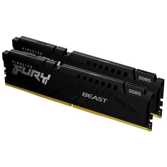 Obrázok pre Kingston Technology FURY Beast 32 GB 5600 MT/s DDR5 CL36 DIMM (sada dvou) Black