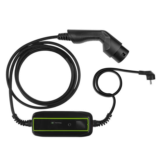 Obrázok pre Green Cell EV16 nabíjecí stanice pro elektromobily Černá 1 Vestavěný displej LCD