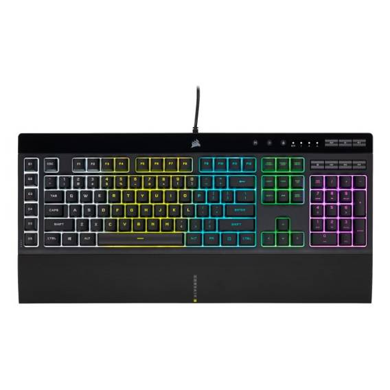 Obrázok pre Corsair K55 RGB PRO klávesnice Hraní USB QWERTY Americká angličtina Černá
