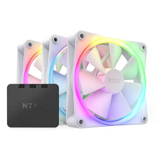 Obrázok pre NZXT F120 RGB Triple Pack Počítačová skříň Ventilátor 12 cm Bílá 3 kusů
