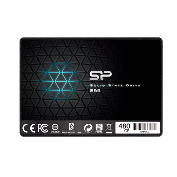 Obrázok pre Silicon Power Slim S55 2.5" 480 GB Serial ATA III TLC
