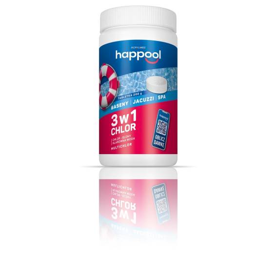 Obrázok pre Acrylmed TRIOCHLOR Chlorové tablety s prodlouženým účinkem 200 g tableta 1 kg