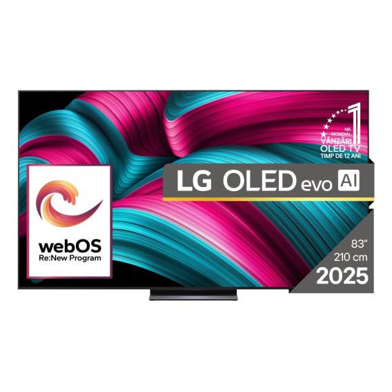 Obrázok pre LG OLED evo AI OLED83C51LA televizor 2,11 m (83") 4K Ultra HD Smart TV Wi-Fi Černá