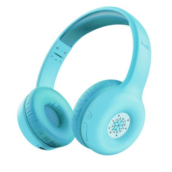 Obrázok pre Trust Nouna Sluchátka s mikrofonem Kabelový a bezdrátový Přes hlavu Hovory/hudba USB typu C Bluetooth Modrá